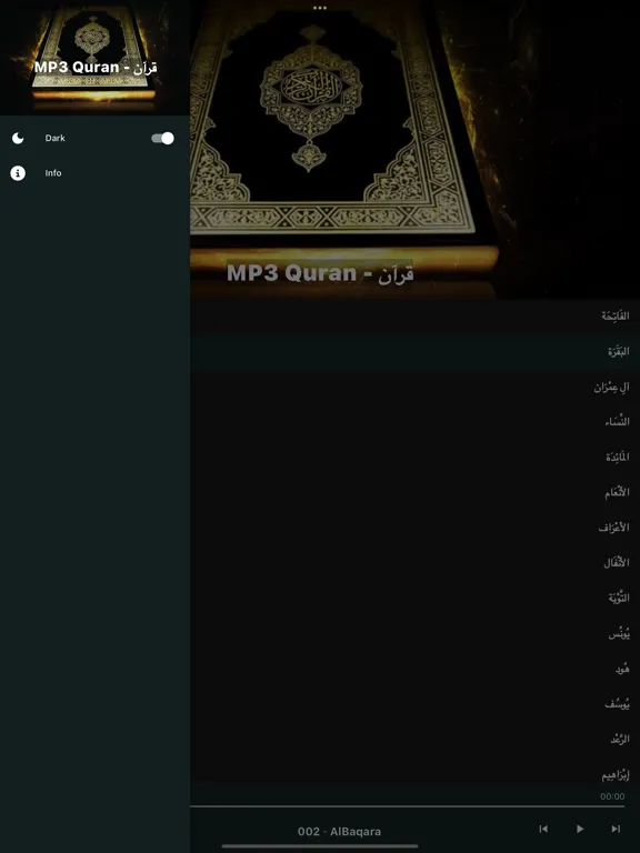 MP3 Quran, Quran kareem, قرآن iPad  스크린샷