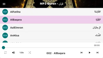 MP3 Quran, Quran kareem, قرآن 스크린샷