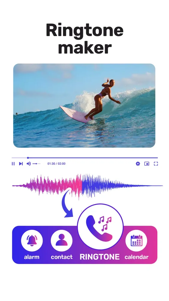 Video to audio, mp3 converter應用截圖