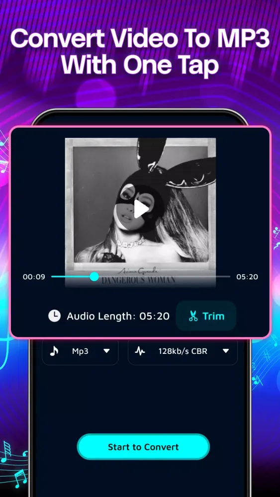 MP3 Converter - Video to MP3应用截图