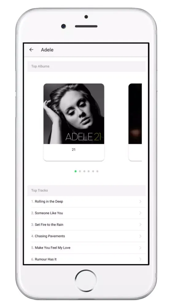 Tangkapan layar Mp3 Juice - Discover New Music