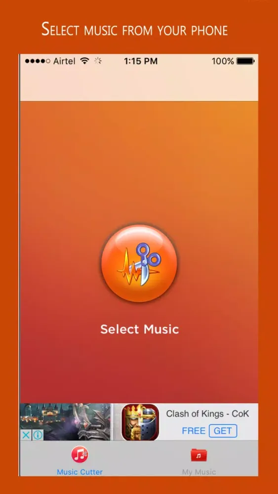 Captures d'écran de Music Cutter - Cut Mp3 Music
