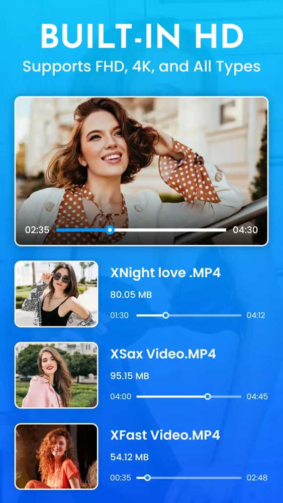 HD Video Player - Media Player Ekran Görüntüleri
