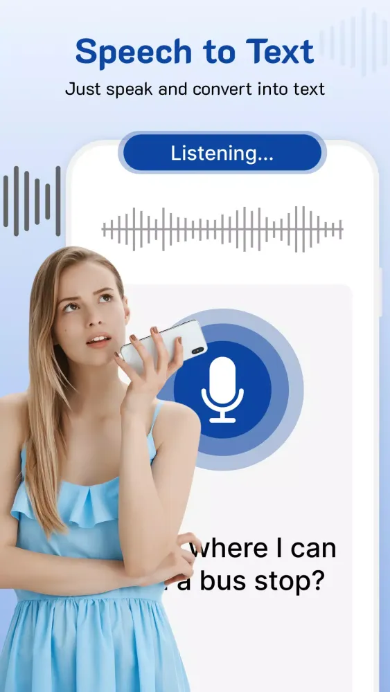 Transcribe - Speech to Text Screenshots