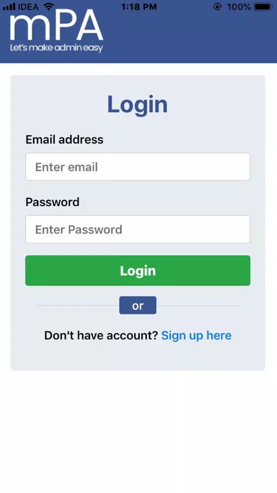MPA - Let's make admin easy スクリーンショット