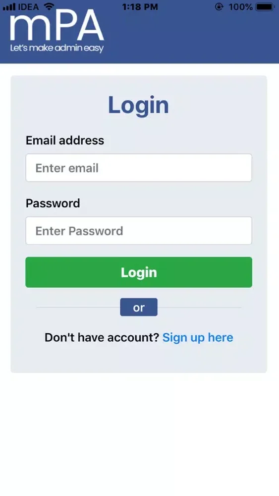 ภาพหน้าจอของ MPA - Let's make admin easy