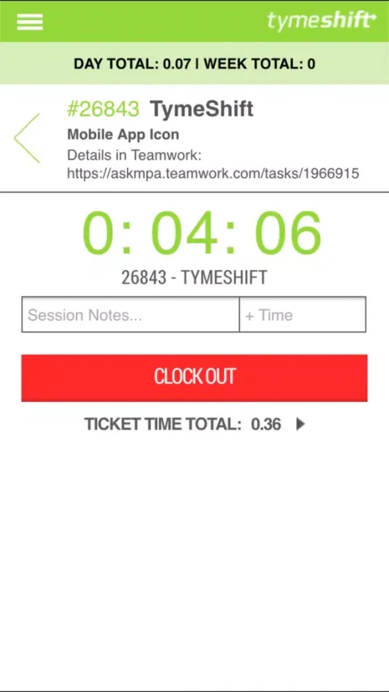 TymeShift - Time Tracking for Zendesk應用截圖