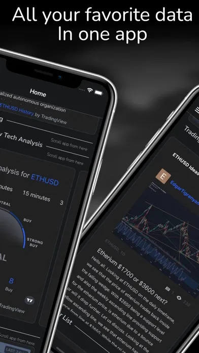 Crypto Data - News & Analysis应用截图