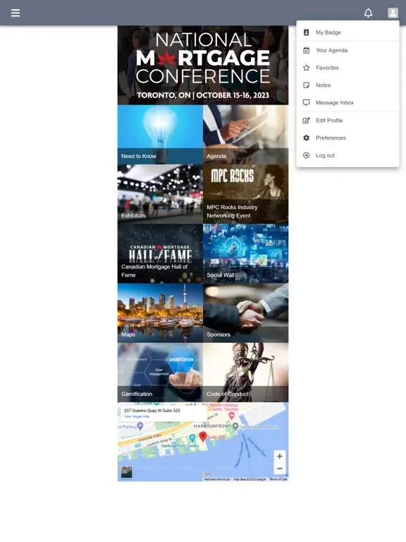 MPC National Conference 2023 iPad 應用截圖