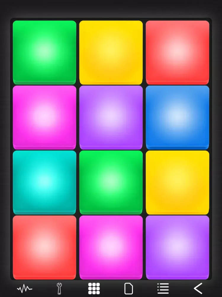 Tangkapan layar Music Pads iPad 