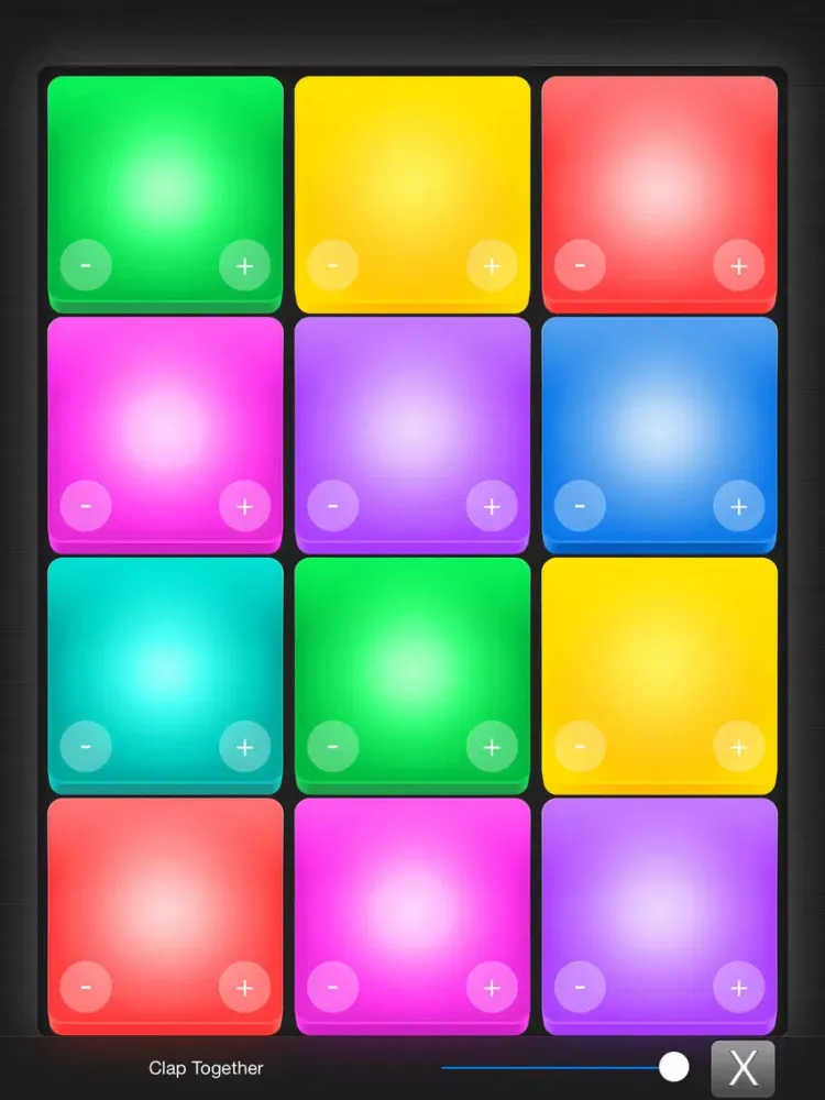 Tangkapan layar Music Pads iPad 