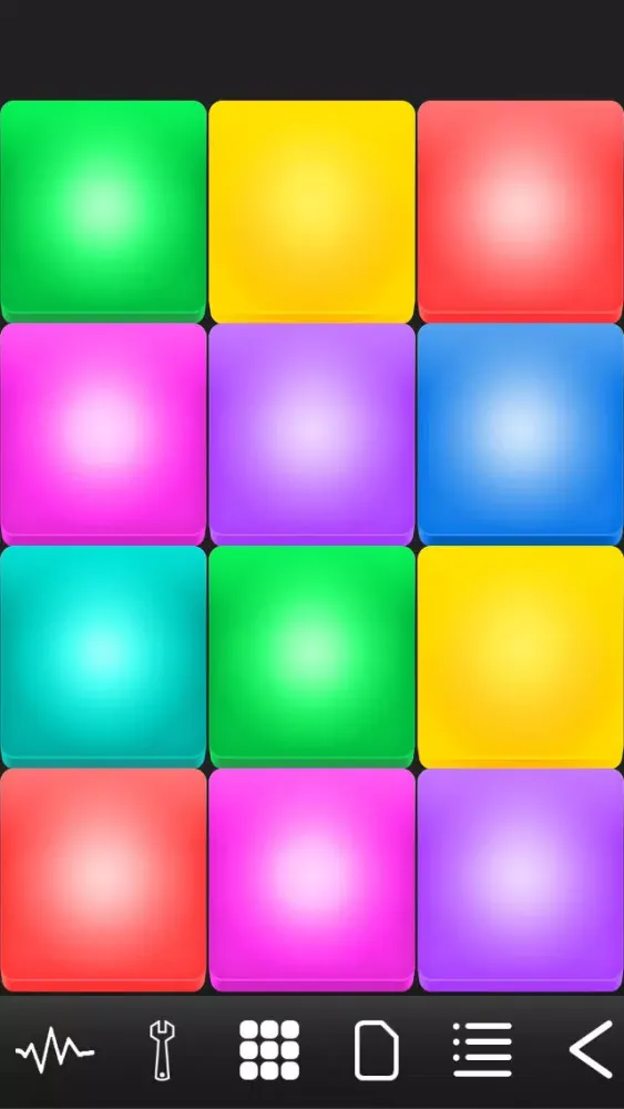 Tangkapan layar Music Pads
