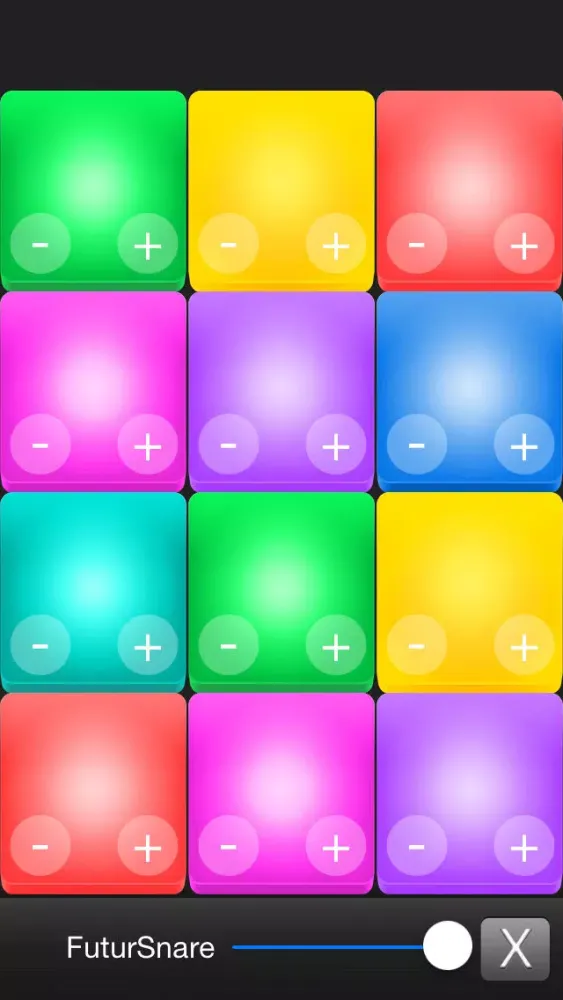 Tangkapan layar Music Pads