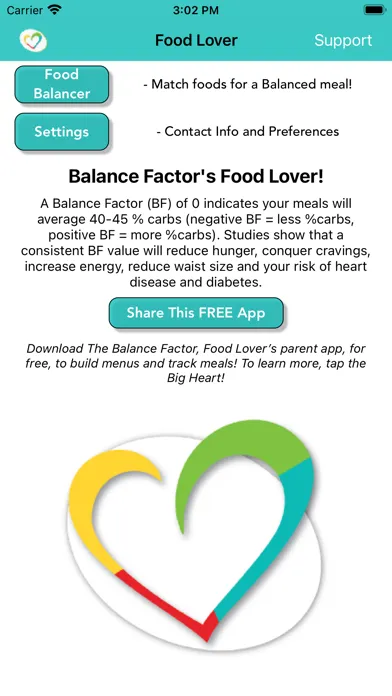 Balance Factor's Food Lover स्क्रीनशॉट