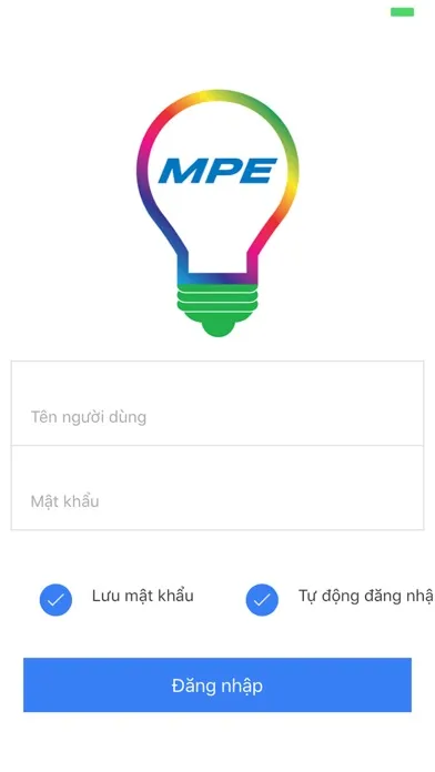 ภาพหน้าจอของ MPE Smart lighting
