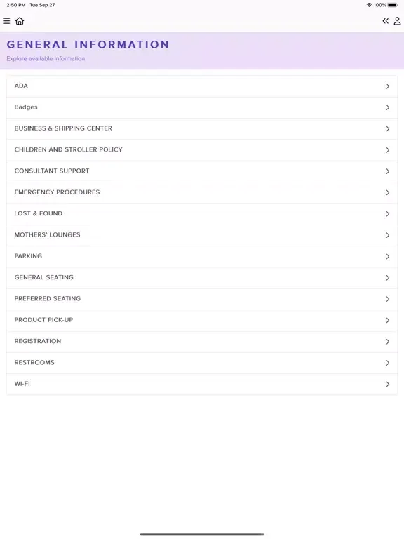 Ảnh chụp màn hình của R+F Convention 2022 iPad 