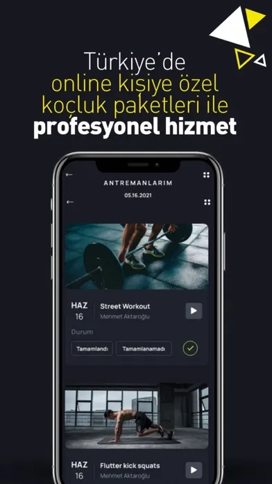 Capturas de tela do Mpfit - Spor Profesyonelleri