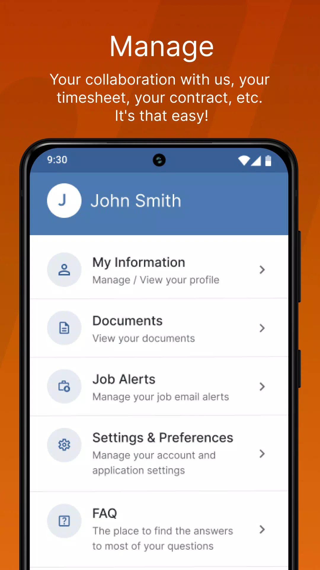 My Manpower App Screenshots
