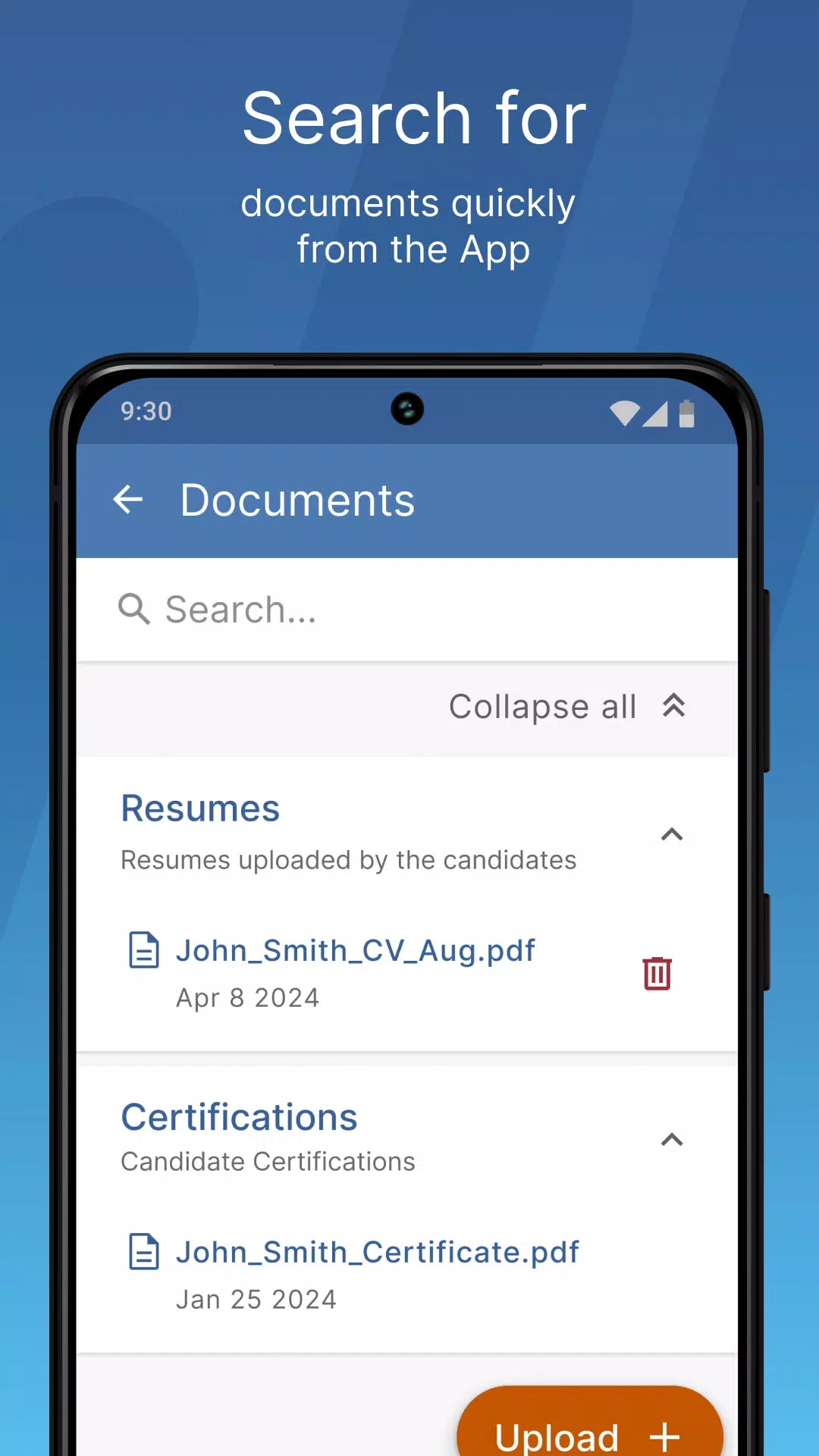 My Manpower App Screenshots