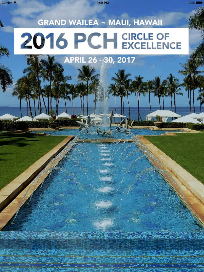 2016 PCH Circle of Excellence iPad 应用截图