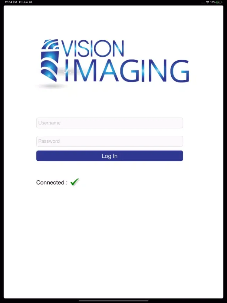 Vision Imaging iPad  스크린샷