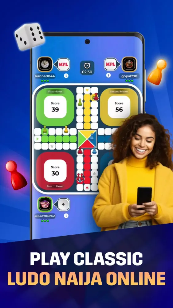 Screenshot di Ludo Dice Cash Games MPL Naija