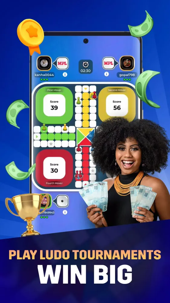 Screenshot di Ludo Dice Cash Games MPL Naija