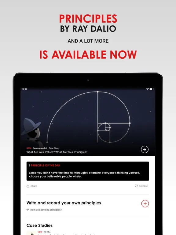 Principles In Action iPad  Screenshots