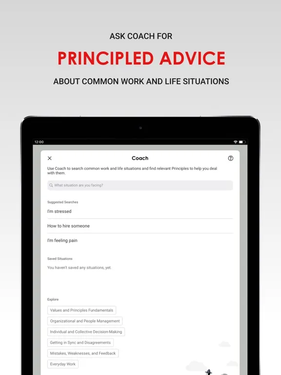 Principles In Action iPad  Screenshots