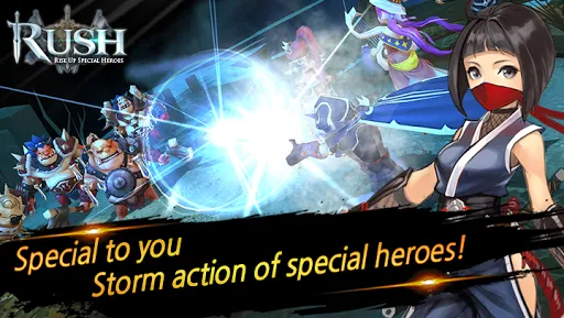 Скриншоты RUSH : Rise up special heroes