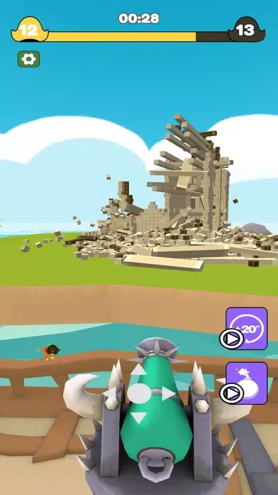 Ảnh chụp màn hình của Crash of Pirate