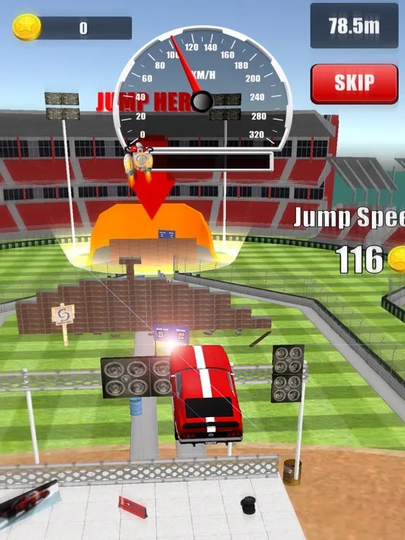 Jet Car 3D iPad  Screenshots