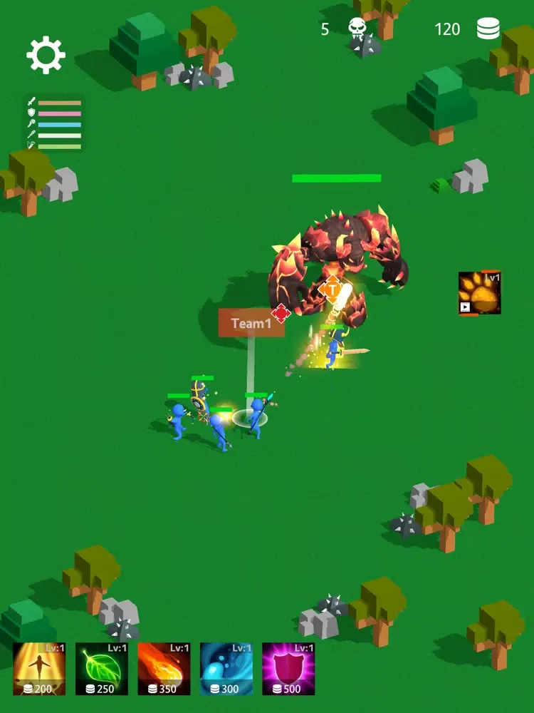 Tangkapan layar World of Raid iPad 