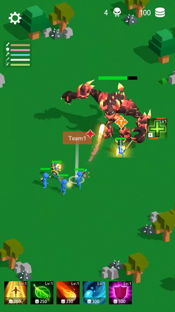 Tangkapan layar World of Raid