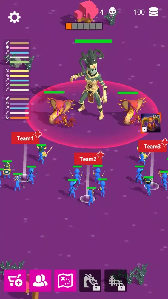 Tangkapan layar World of Raid