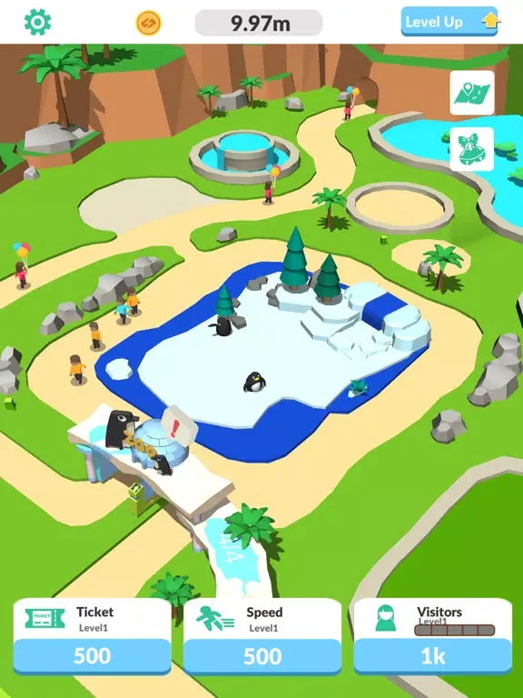 Zoo Kingdom Idle iPad  Screenshots