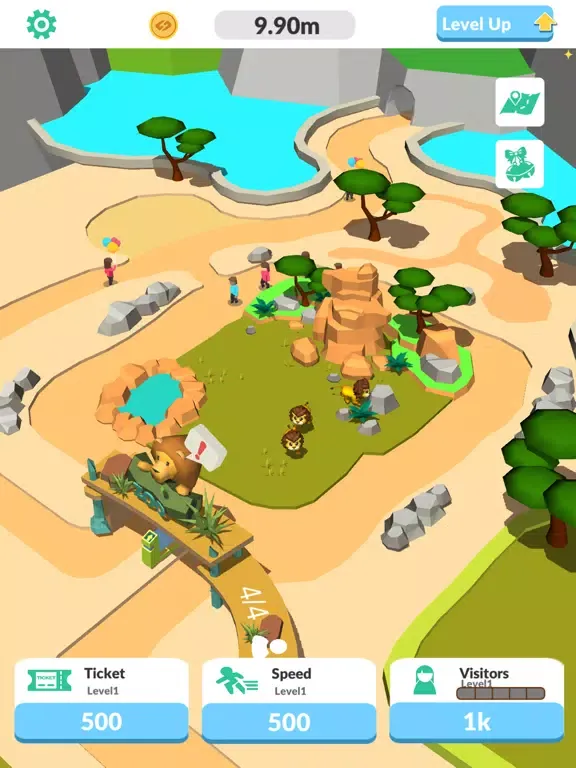 Zoo Kingdom Idle iPad  Screenshots