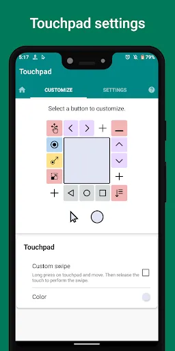 Captures d'écran de Touchpad for Big Phone & Tab