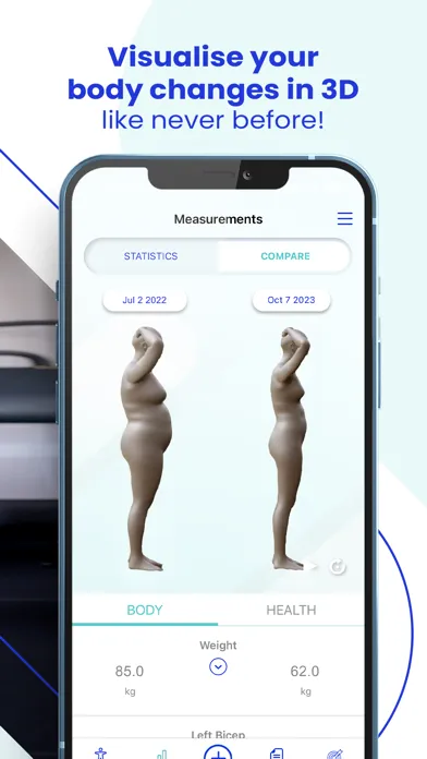 صور Bodymapp - At home body scans