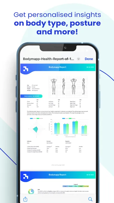 صور Bodymapp - At home body scans