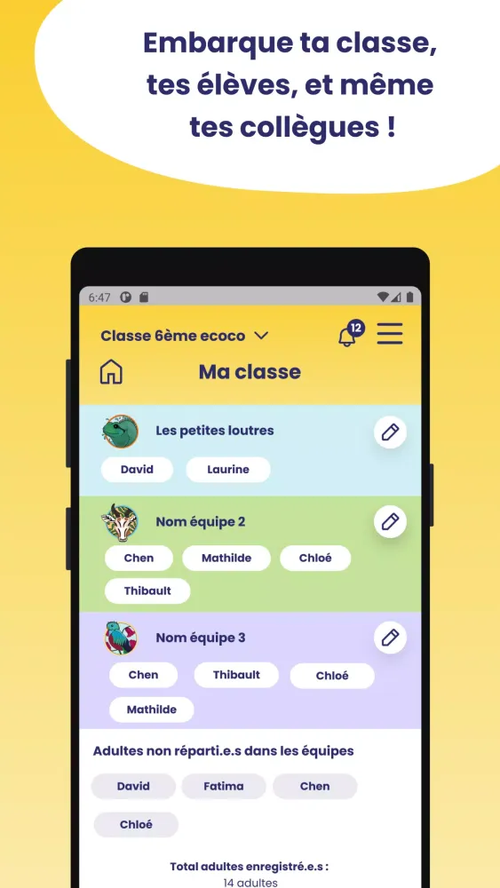 Capturas de tela do MPP Scolaire