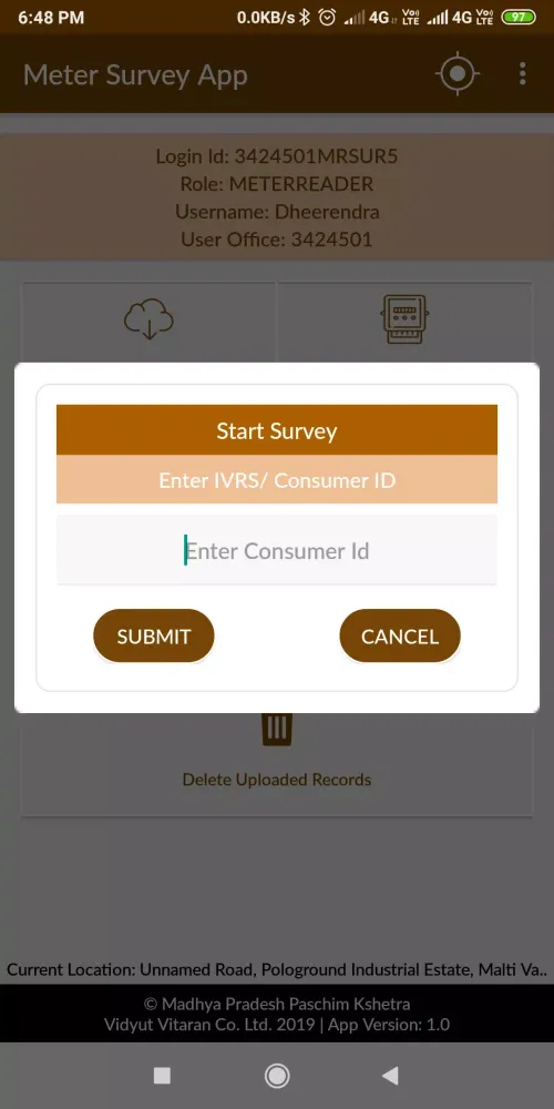 Consumer Survey & Indexing سکرین شاٹس