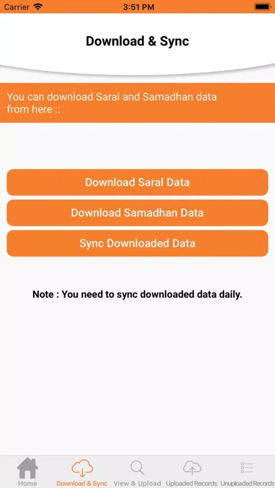 Capturas de pantalla de MPWZ Sambal Digi App