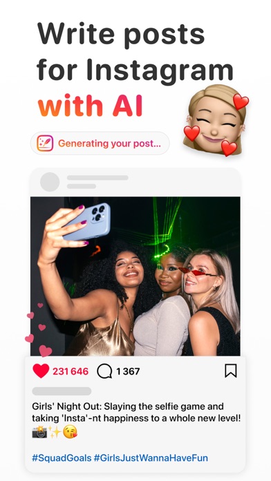 AI Caption Generator App應用截圖