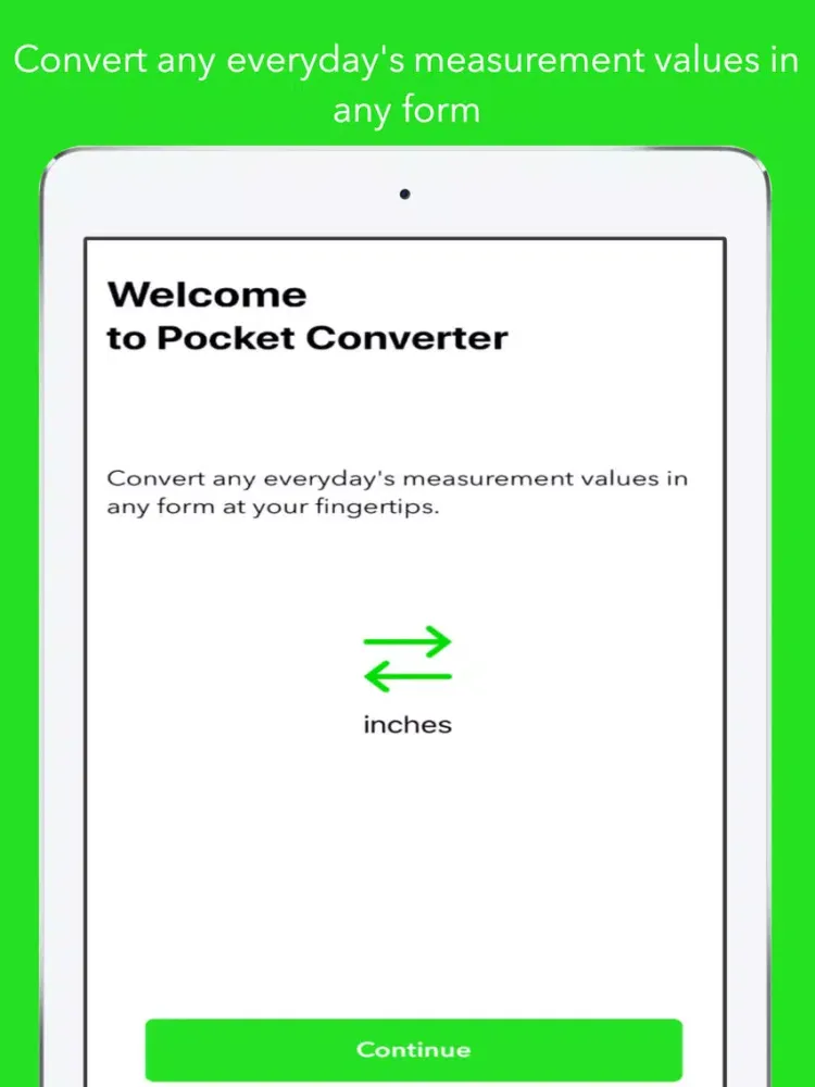 ภาพหน้าจอของ Pocket Converter - Measurement iPad 