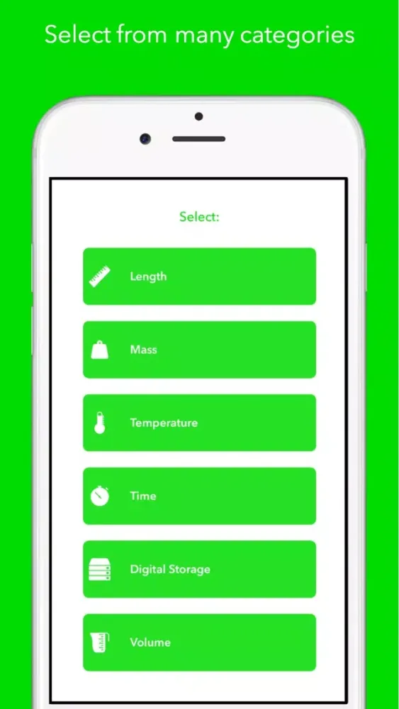 ภาพหน้าจอของ Pocket Converter - Measurement