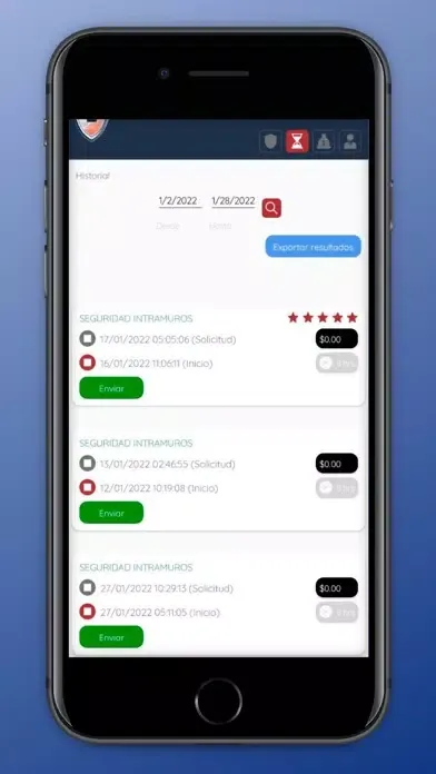 MPS Seguridad Clientes Screenshots