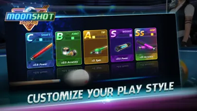 Capturas de pantalla de Billiards 3D: Moonshot