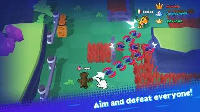 Capturas de pantalla de Boomerang War.io
