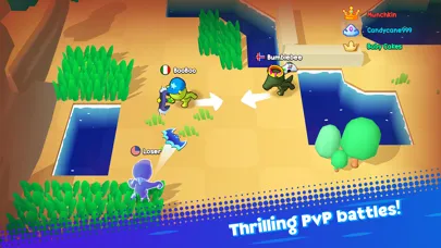 Capturas de pantalla de Boomerang War.io